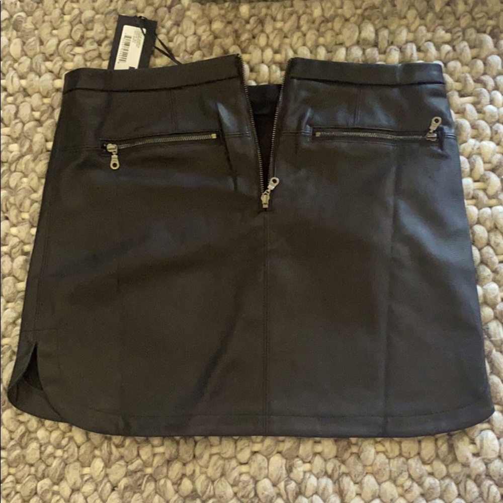 Pleather Skirt